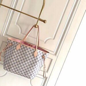 Louis Vuitton Neverfull Damier Azur Canvas MM